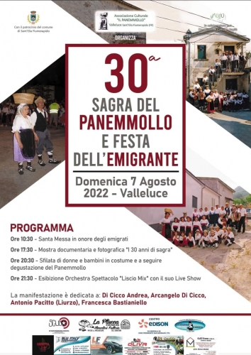 Sagra del Panemmollo e Festa dell'Emigrante