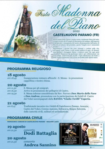 Festa della Madonna del Piano