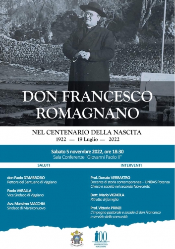 Don Francesco Romagnano - Centenario dalla Nascita