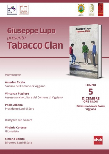 Presentazione del libro di 𝙂𝙞𝙪𝙨𝙚𝙥𝙥𝙚 𝙇𝙪𝙥𝙤 'Tabacco Clan'