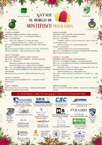 PROGRAMMA NATALE AL BORGO