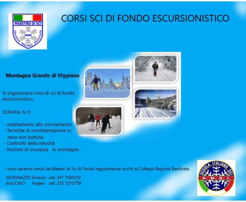 Corso di Sci di Fondo Escursionistico