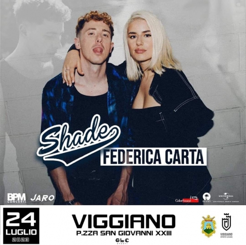SHADE e FEDERICA CARTA in concerto