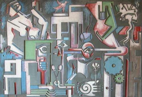 Graffito Polistrato – Quinta Umanità 2025