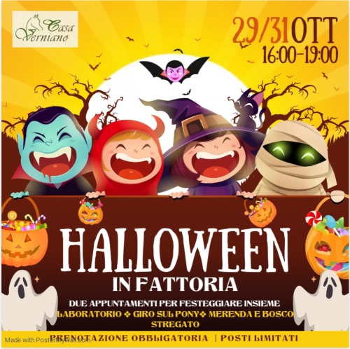 Halloween in Fattoria