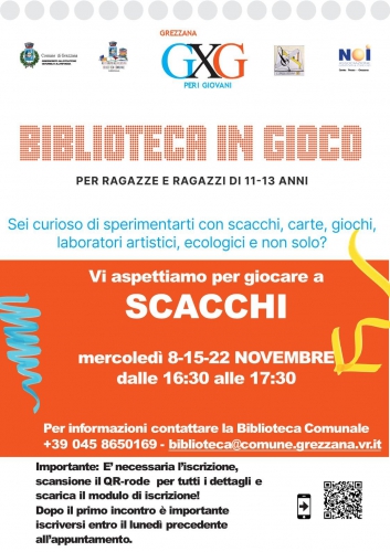 Biblioteca in gioco - Imparare a giocare a scacchi