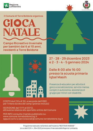 Camp Invernale 'GiocaNatale - Tutti per Torre'