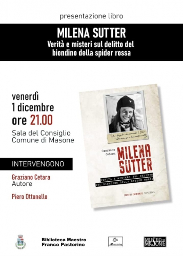 MILENA SUTTER - Verità è misteri sul delitto del biondino della spider rossa