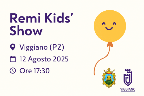 Remì Kids’ Show a Viggiano – pomeriggio di giochi 
