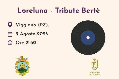 Loreluna Tribute Bertè a Viggiano – omaggio a Loredana Bertè