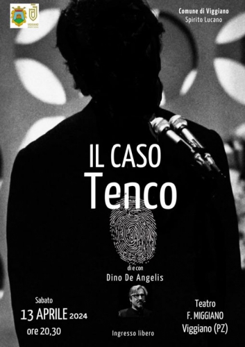 Monologo teatrale 'Il Caso Tenco' 