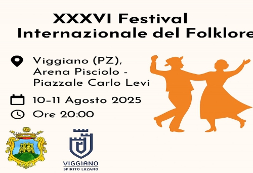 XXXVI Festival Internazionale del Folklore a Viggiano – tradizioni e danze