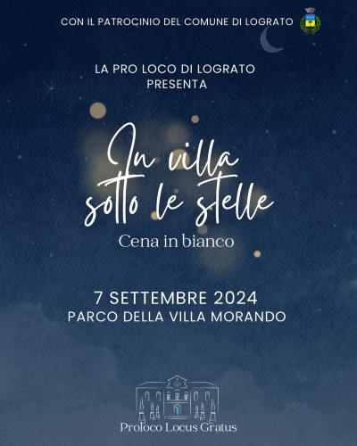 In Villa sotto le Stelle - Cena in Bianco