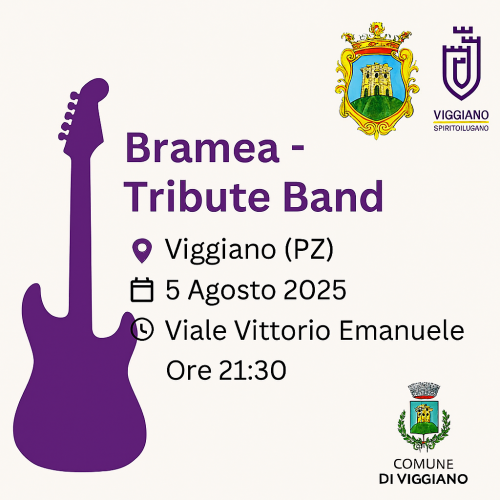 Bramea Tribute Band a Viggiano – grande musica live 