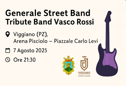 Generale Street Band a Viggiano – tributo a Vasco Rossi 