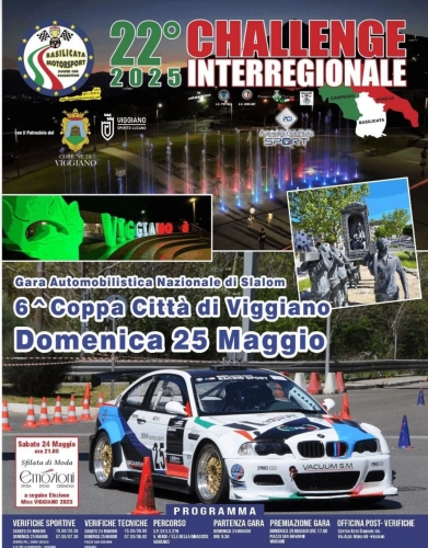 6ª Coppa Città di Viggiano – Slalom Nazionale 2025