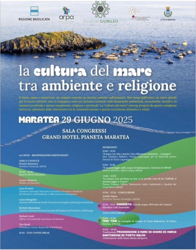 La Cultura del Mare a Maratea: convegno su ambiente e spiritualità con processione in mare