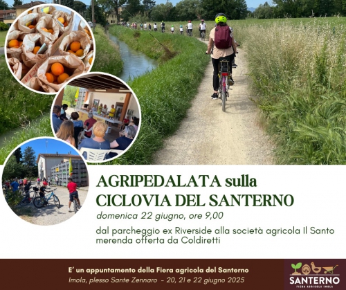 Agripedalata sulla Ciclovia del Santerno: natura, gusto e bici tra campagne e aziende agricole 