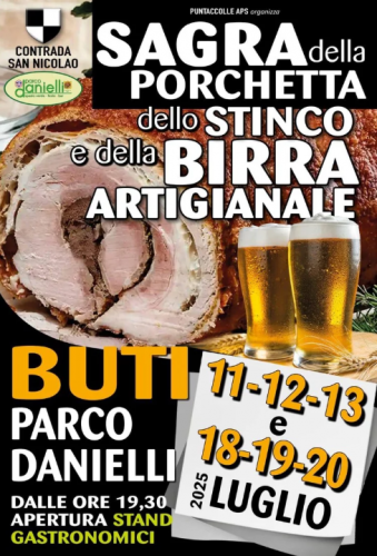 Sagra della Porchetta, Stinco e Birra Artigianale 2025