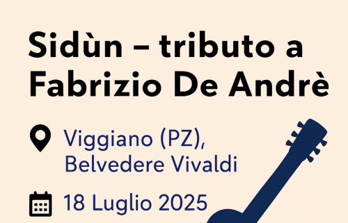 Sidùn – tributo a Fabrizio De André a Viggiano, emozioni in musica.