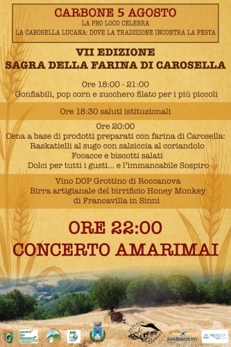 VII Sagra della Farina di Carosella