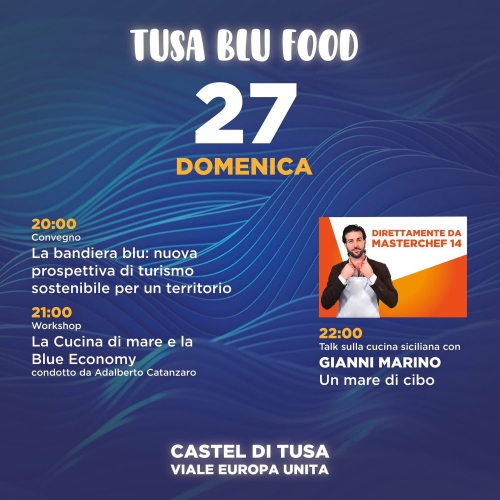 Tusa Blu Food 2025