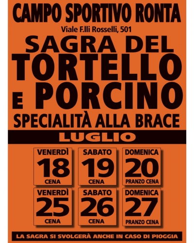 Sagra del Tortello e Porcino – Specialità alla brace