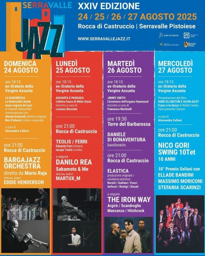 Serravalle Jazz 2025 – XXIV Edizione
