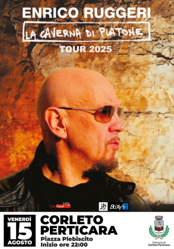 Enrico Ruggeri in concerto a Piazza Plebiscito – Ferragosto con la grande musica italiana