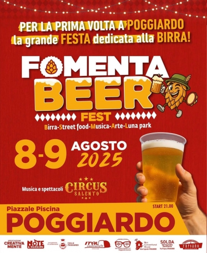 Festa della Birra con Street Food, Arte e Luna Park