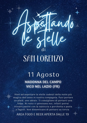Aspettando le Stelle cadenti