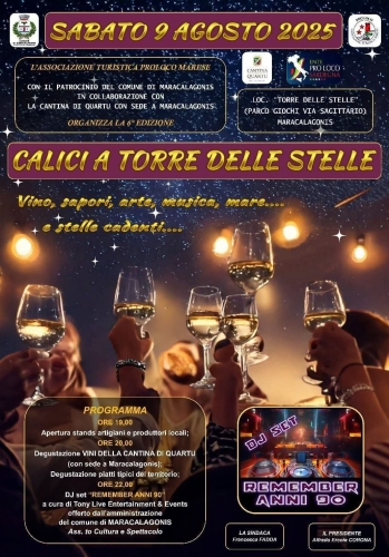 Calici a Torre delle Stelle 2025
