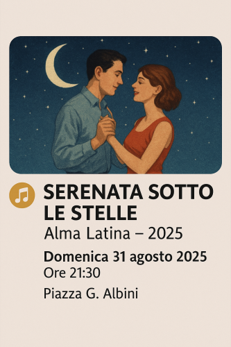 Serenata sotto le stelle – Alma Latina – 2025