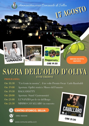 28° Edizione - 🫒 Sagra dell’Olio d’Oliva 2025
