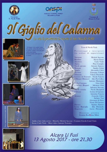 Rappresentazione teatrale 'Il Giglio del Calanna' di Nicola Vitale