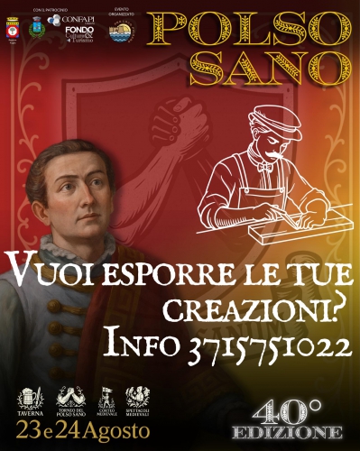 Polso Sano 2025 – 40ª edizione tra Medioevo, artigianato e spettacolo