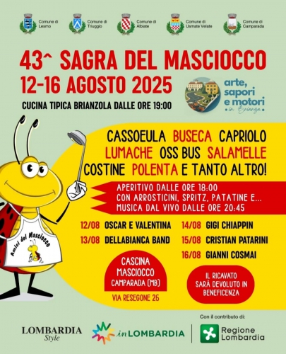 Sagra del Masciocco 2025