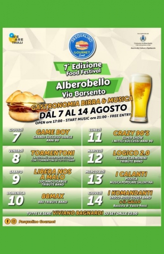 Food Festival Alberobello 2025