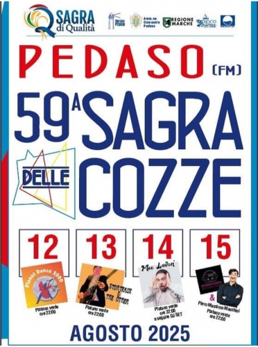 Sagra delle Cozze di Pedaso 2025