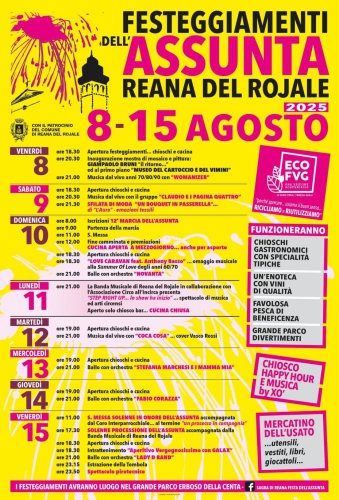 Festeggiamenti dell’Assunta 2025