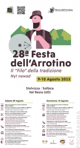Festa dell’Arrotino 2025 – Il “Filo” della tradizione in Val Resia