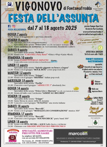 Festa dell’Assunta 2025