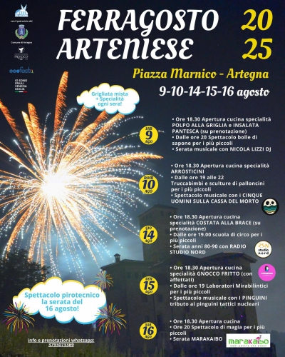 Ferragosto Arteniese 2025 