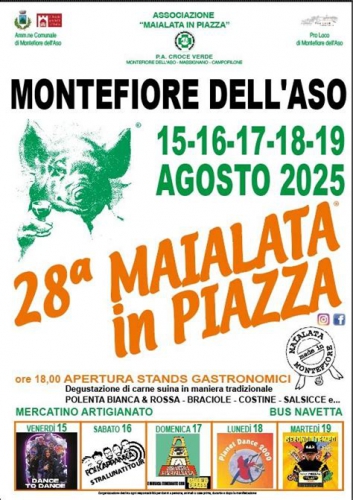 28ª Maialata 2025 – Sapori autentici e festa in piazza