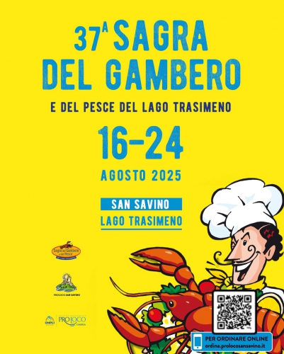 Sagra del Gambero e del Pesce del Lago Trasimeno 2025