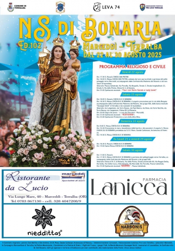 Festa di N.S. di Bonaria 2025