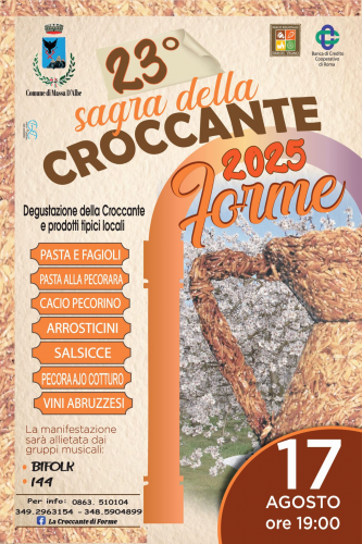 23ª Sagra della Croccante 2025