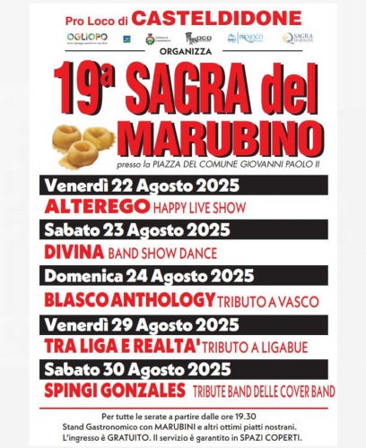 19ª Sagra del Marubino 2025