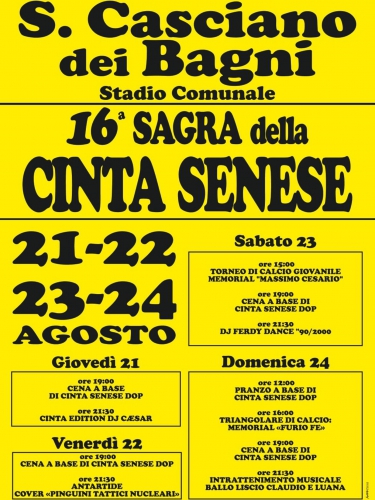 16ª Sagra della Cinta Senese 2025