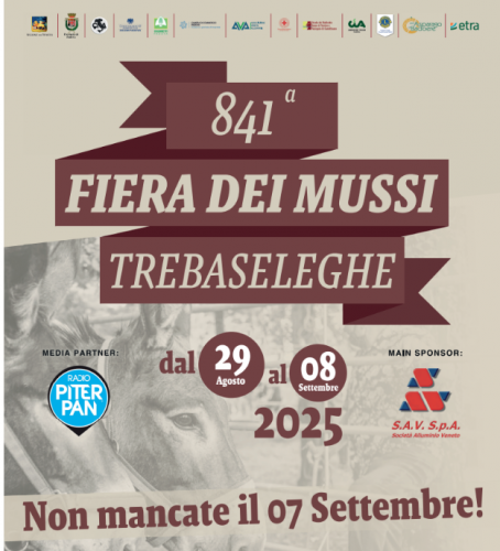 841ª edizione 2025 – Fiera dei Mussi (Asini)